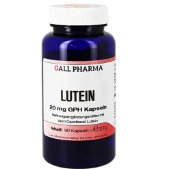 Hecht Pharma Lutein 20 mg Kapseln, 90 St> Lutein