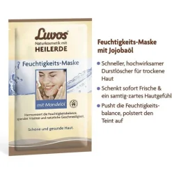 Luvos Crememaske Feuchtigkeit gebrauchsfert., 2X7.5 ml