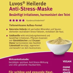 Luvos Heilerde Anti-Stress-Maske mit Goldkamille, 2X7.5 ml><noscript><img width=