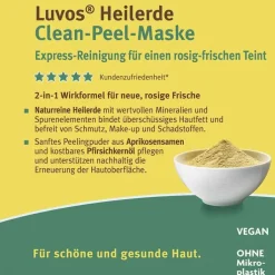 Luvos Heilerde Clean-Peel-Maske, 2X7.5 ml