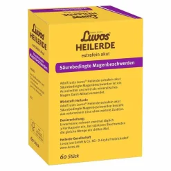 Luvos Heilerde extrafein akut Säurebedingte Magenbeschwerden Kapseln , 60 St