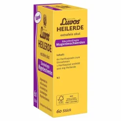 Luvos Heilerde extrafein akut Säurebedingte Magenbeschwerden Kapseln , 60 St