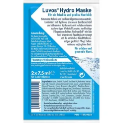 Luvos Naturkosmetik Heilerde Hydro Maske, 2X7.5 ml> Heilerde|Gesichtsmasken
