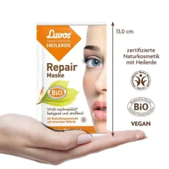 Luvos Naturkosmetik Heilerde Repair Maske, 2X7.5 ml
