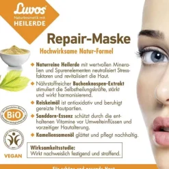 Luvos Naturkosmetik Heilerde Repair Maske, 2X7.5 ml