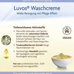 Luvos Naturkosmetik mit Heilerde Waschcreme, 100 ml><noscript><img width=