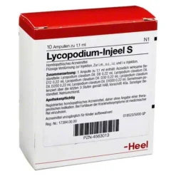 Injeel Lycopodium S Ampullen, 10 St> Heel