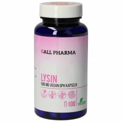 Lysin 500 mg vegan GPH Kapseln, 100 St> Aminosäuren
