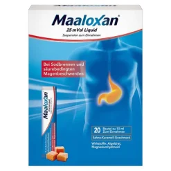 Maaloxan 25 mVal Liquid, 20X10 ml> Sodbrennen Medikamente