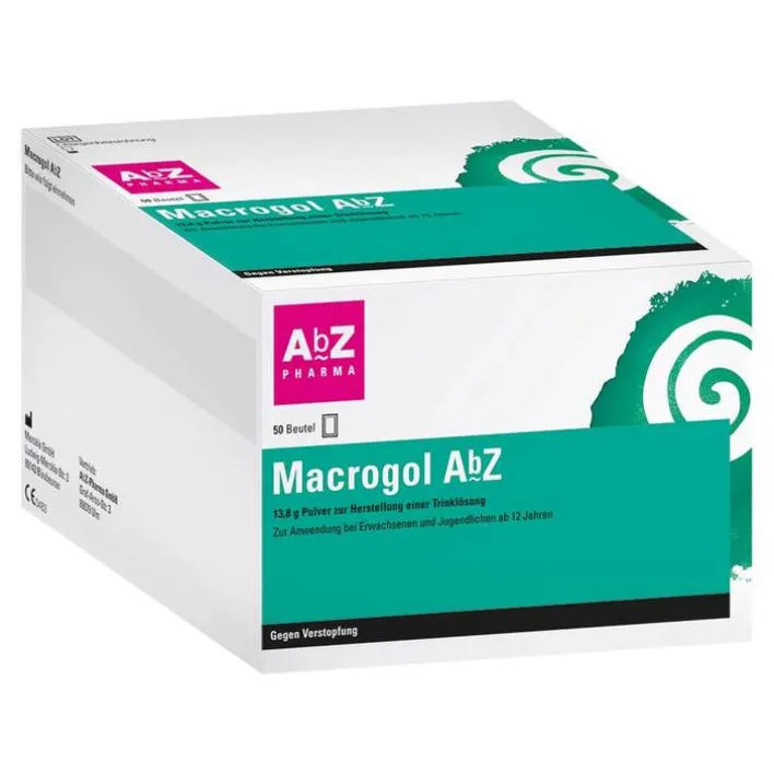 AbZ Macrogol Pulver zur Herstellung einer Lösung zum Einnehmen, 50 St> Abführmittel