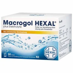 Macrogol HEXAL plus Elektrolyte Pulver, 50 St
