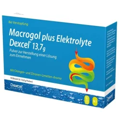 Macrogol plus Elektrolyte Dexcel 13,7 g Ple, 10 St