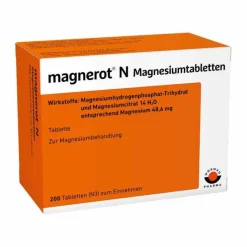 Magnerot N Magnesiumtabletten, 200 St
