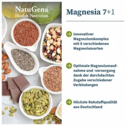 Magnesia 7 + 1 Magnesium-Komplex vegan Kapseln, 90 St