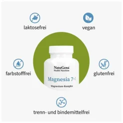 Magnesia 7 + 1 Magnesium-Komplex vegan Kapseln, 90 St