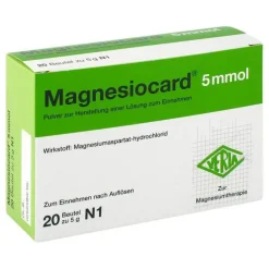 Magnesiocard 5 mmol Pulver, 20 St