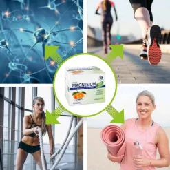 Magnesium 400 direkt Orange Portionssticks, 100X2.1 g