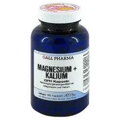 Hecht Pharma Magnesium + Kalium GPH Kapseln, 180 St> Magnesium