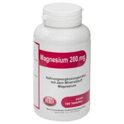 Berco Magnesium 200 mg Tabletten, 100 St> Magnesium