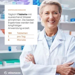 Magnesium 350 mg Komplex Citrat / Oxid / Carbonat vegan Tabletten , 180 St