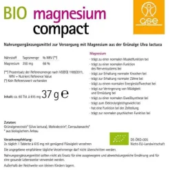 GSE Magnesium Compact Bio Tabletten, 60 St><noscript><img width=