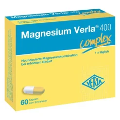 Magnesium Verla 400 Kapseln, 60 St