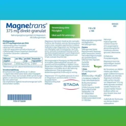 Magnetrans direkt 375 mg Granulat, 20 St