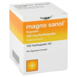 Magno Sanol Hartkapseln, 100 St