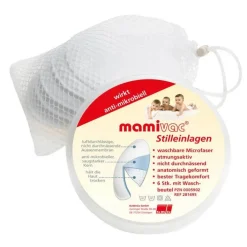 Mamivac Stilleinlagen Microfaser anti-mikrobiell, 6 St> Stilleinlagen