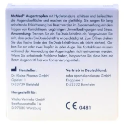 McMed Augentropfen Einzeldosispipetten, 15X0.35 ml> Augentropfen Trockene Augen