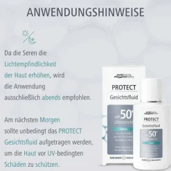 Medipharma Cosmetics Protect Gesichtsfluid LSF 50 + , 50 ml><noscript><img width=