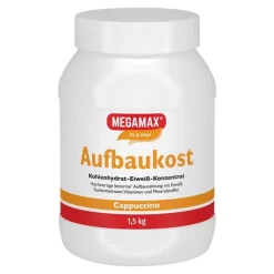 Megamax Aufbaukost Cappuccino Pulver, 1.5 kg