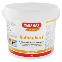 Megamax Aufbaukost Cappuccino Pulver, 3 kg> Sonstige Aufbaupräparate