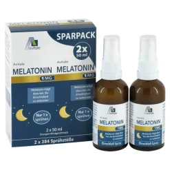Avitale Melatonin 1 mg Einschlaf-Spray , 2X50 ml> Melatonin Spray