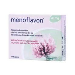Menoflavon 40 mg Kapseln, 30 St> Wechseljahre