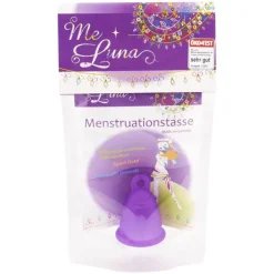 Menstruationstasse Me Luna Classic Größe M violett, 1 St> Menstruationstasse