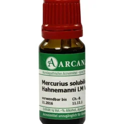 Mercurius solubilis Arcana LM 6 Hahnemanni Dilution, 10 ml> M-P|M