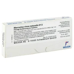 Weleda Mercurius vivus nat. D 12 Ampullen, 8X1 ml> M