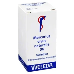 Weleda Mercurius vivus nat. D 6 Tabletten, 80 St> M