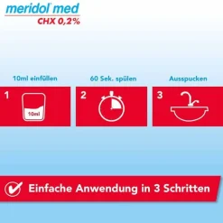 Meridol ® med CHX 0,2% Mundspülung, 300 ml><noscript><img width=