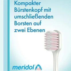Meridol Rundumpflege Zahnbürste, 1 St