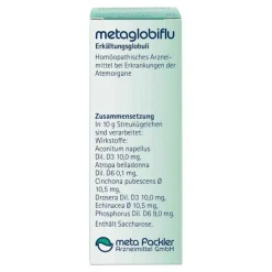 Metaglobiflu Erkältungsglobuli, 10 g