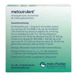 Metavirulent Injektionslösung, 5X2 ml