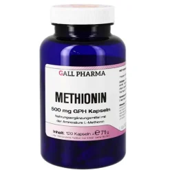 Hecht Pharma Methionin 500 mg GPH Kapseln, 120 St> Aminosäuren