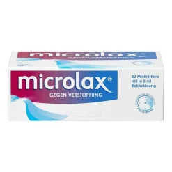 Microlax Abführmittel bei Verstopfung, 50X5 ml> Abführmittel