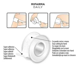 Mifarma Fixierbinde weiss 5x2,5 cm, 1 St