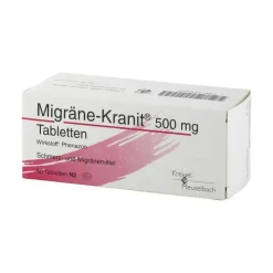 Migräne-Kranit Migräne Kranit 500 mg Tabletten, 50 St> Migräne Tabletten
