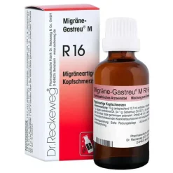 Dr. Reckeweg Migräne-Gastreu® M R16 Tropfen zum Einnehmen, 22 ml> Dr. Reckeweg|Migräne Tabletten