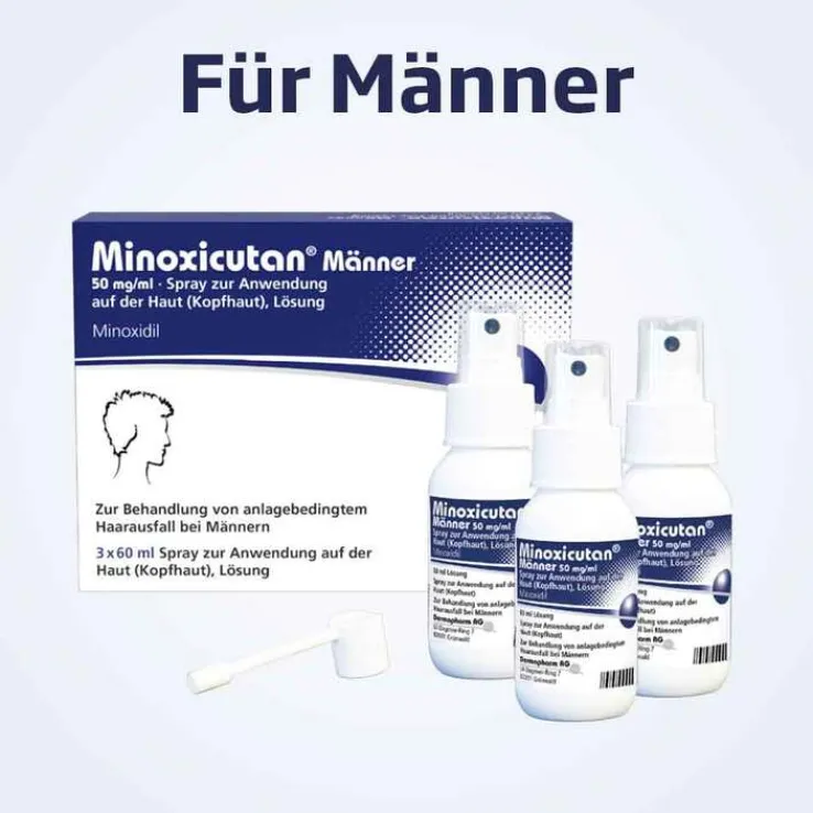 Minoxicutan® Männer 50 mg/ml Spray, 60 ml