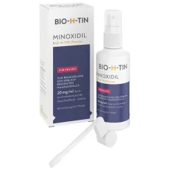 BIO-H-TIN Minoxidil -Pharma 20 mg/ml Spray für Frauen, 60 ml> Mittel Gegen Haarausfall
